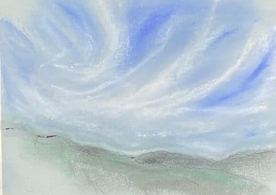 52. wispy clouds